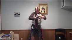Fastest Time To Tie And Wear 10 Neck Ties While Balancing On A Rola Bola