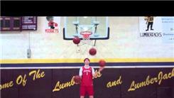 Most Consecutive Catches While Juggling Four Basketballs