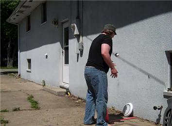 Most Bounces Of A Baseball Off Of The Side Of A Building In 30 Seconds