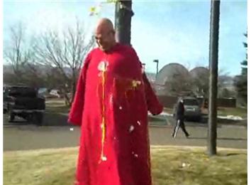 Most Eggs Thrown At One Person In Ten Seconds
