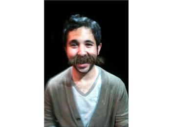 Fastest Time To Take A Photo Of One\'s Son With An iPhone And Digitally Apply A Mustache To It