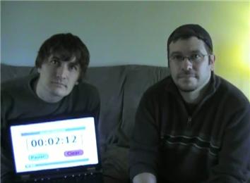 Longest Time for Two People To Stare At Camera Without Blinking
