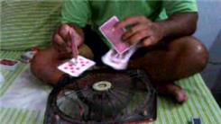 Longest Time To Spin Two Playing Cards On Playing Cards Using A Fan 