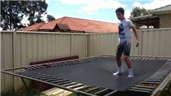 Most Back Flips On A Trampoline In One Minute