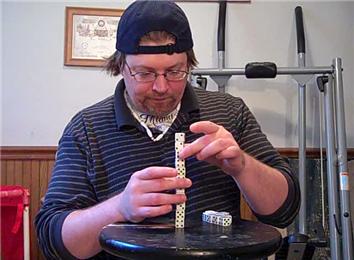 Tallest Dice Tower On A Smooth Surface
