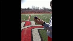 Farthest Distance To Throw A Stress Ball Into A Lacrosse Net