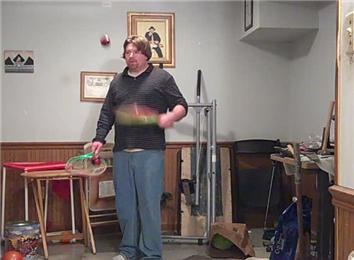 Longest Time To Juggle Three Balls In A Cascade Pattern Using Tennis Rackets As Hands After A Kick-Up From Foot
