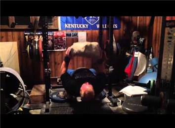 Most Reps Bench Pressing The 