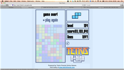 Highest Score On Tetris Game