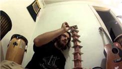 Most Cards Stacked In One Hand
