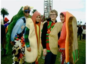 Largest Group Of People Wearing Food Costumes