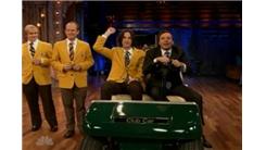 Longest Office Chair Daisy Chain Pulled By A Golf Cart