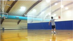 Farthest Basketball Hook Shot