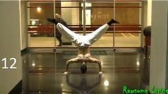 Most Handstand Push-Ups Without Wall Support
