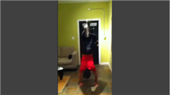 Longest Handstand With Feet Crossed