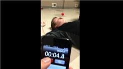 Longest Time Hovering Table Tennis Ball Above Mouth