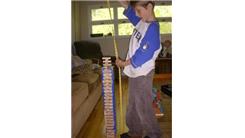 Tallest Jenga Tower Made By An 8-Year Old