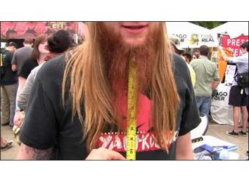 Longest Red Beard At The Pitchfork Music Festival