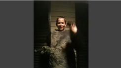 Fastest Time To Eat A Klondike Bar While Wearing A Wolf Costume