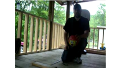 Most Left-Handed Shots Made Into A Little Tikes Basketball Hoop While Kneeling In One Minute