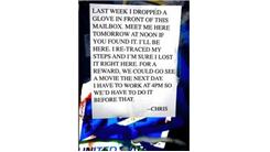 Most Notes Posted In Public Places By A Fictional Character