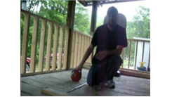 Most Left-Handed Bounce Shots Made Into A Little Tikes Basketball Hoop In One Minute