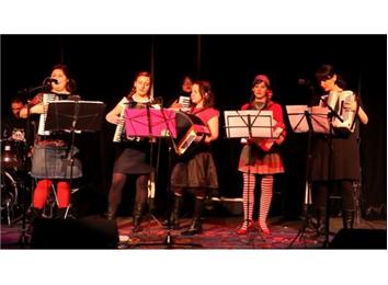 Largest Female Accordion Group To Play A Polka Song