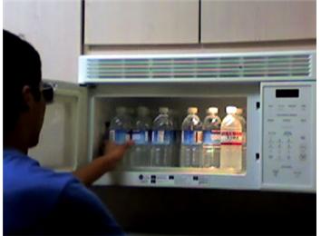 Most 1/2 Liter Water Bottles Fit Inside A Microwave Oven