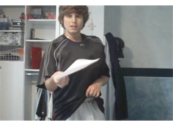 Most Sheets Of Paper Stuffed Inside A Shirt