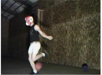 Most Single Rope Jumps While Listening To \'Party Boy Theme\' And Getting Hit By Dodgeballs