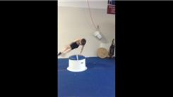 Most Consecutive Circled Flares On A Pommel Mushroom