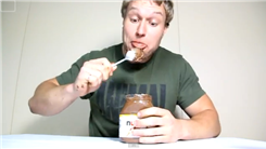 Fastest Time To Eat A Jar Of Nutella 
