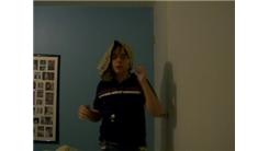 Fastest Vocal Rendition Of 'The Night The Lights Went Out In Georgia' While Wearing Inside-Out Pillow Case On Head