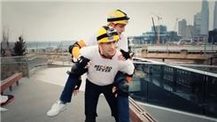 Longest Piggyback Rollerblade Ride