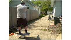 Longest Distance To Shoot A Rubber Band While On A Rola Bola