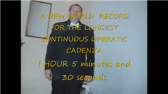 Longest Russian Music Cadenza