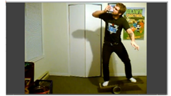 Fastest Time To Shotgun One Beer While Balancing On A Rola Bola