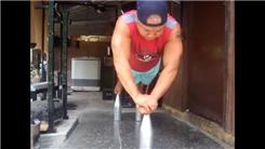 Most Push-Ups Performed On Three Soda Bottles