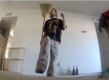 Longest Time To Balance A Broom On Foot