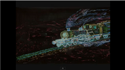 Longest Train Music Cadenza With Train Animation Created Using PaintBox Software