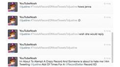 Most Tweets To @ijustine On Twitter