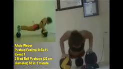 Most Different Push-Up Records Set In 12 Hours (Female)