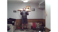 Longest Time Spinning Two Pillows On Fingers While Standing On A Rola Bola