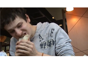 Fastest Time To Eat A Beefy Five-Layer Burrito In A Taco Bell