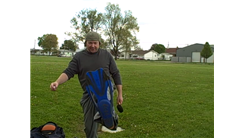 Fastest Time To Walk 100 Yards While Wearing Swim Fins And Bouncing A Golf Ball On A Rubber Mallet