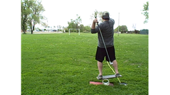 Farthest Distance To Throw A Golf Club While On A Rola Bola