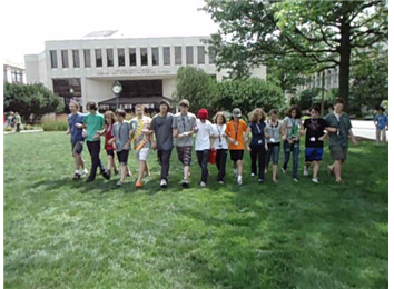 Largest Group Of People To Walk 10 Steps With Shoes On Opposite Feet