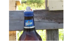Fewest Rifles Shots Needed To Hit A Dime Off  A Beer Bottle From 50 Yards
