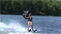 Longest Time Waterskiing While Holding An Umbrella