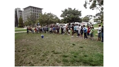 Largest Group To Throw Crumpled Papers
